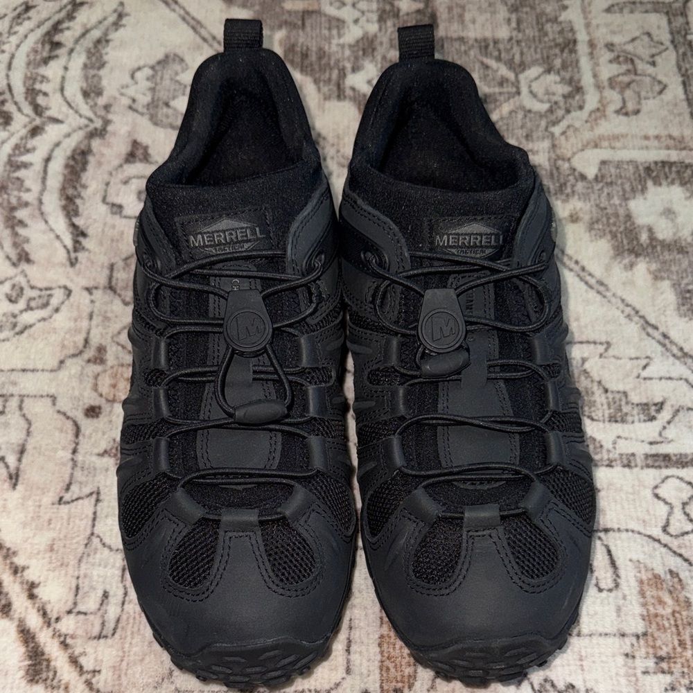 Merrell Black Slip-On Trail Sneakers
